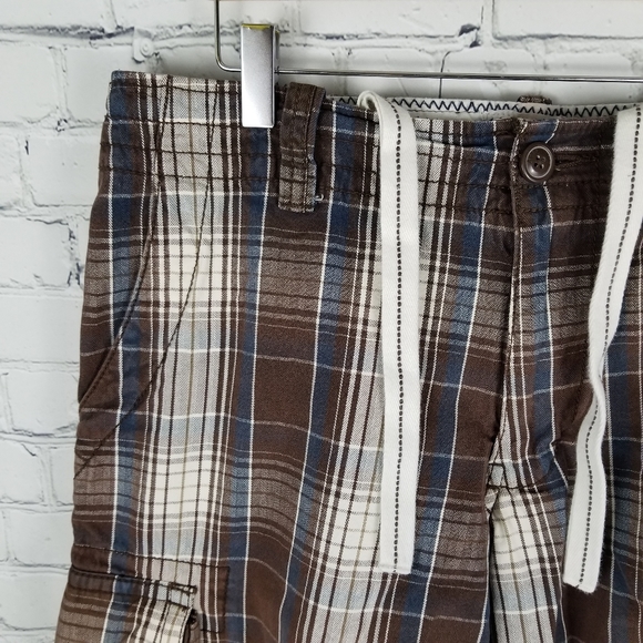 AEROPOSTALE | Authentic Cargo plaid cotton shorts - Picture 3 of 7